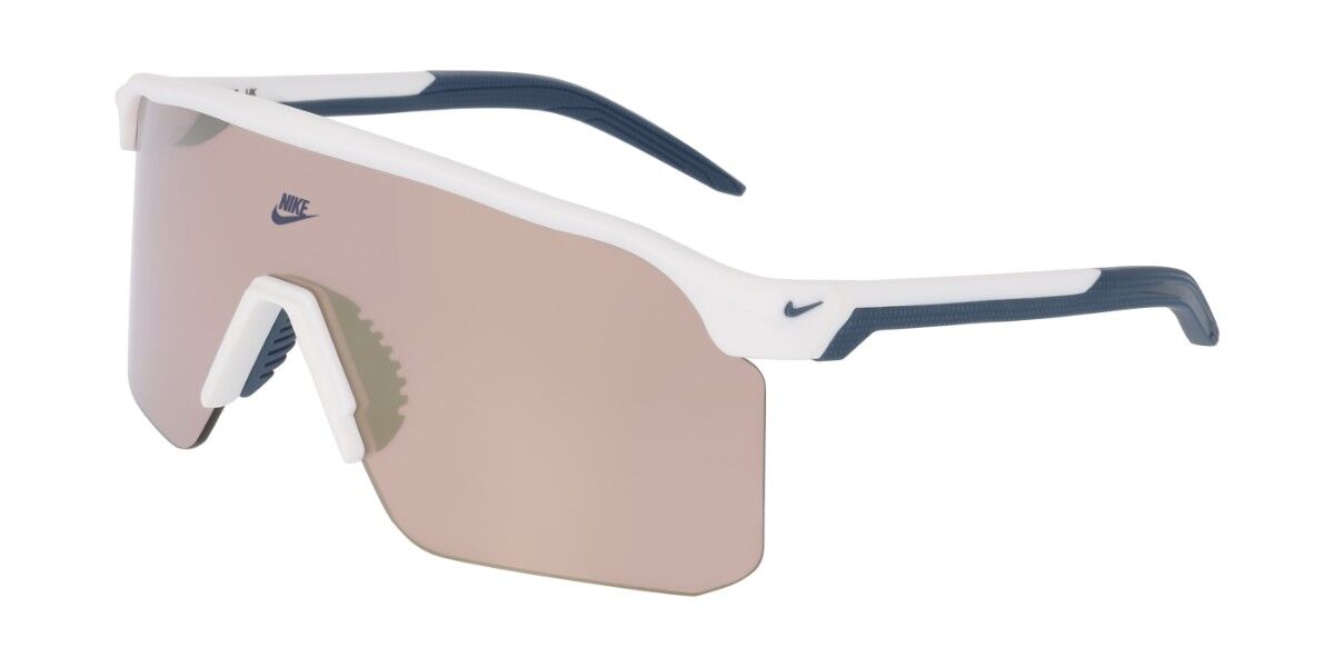 Nike EXPEDITION SHIELD E N IU4700X 121, White frame, Road Brown lenses