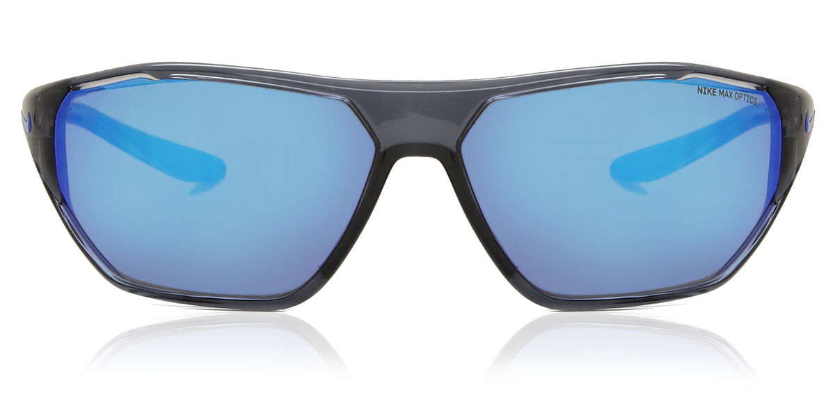Nike AERO DRIFT M DQ0997 021, Grey frame, Blue Mirror lenses