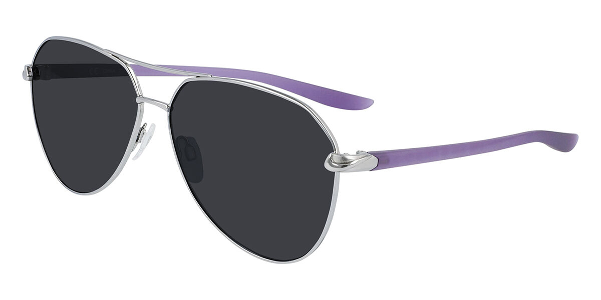 Nike CITY AVIATOR DJ0888 900, Grey frame, Silver Mirror lenses