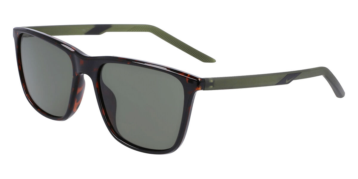 Nike STATE DV2290 220, Tortoiseshell frame, Green lenses