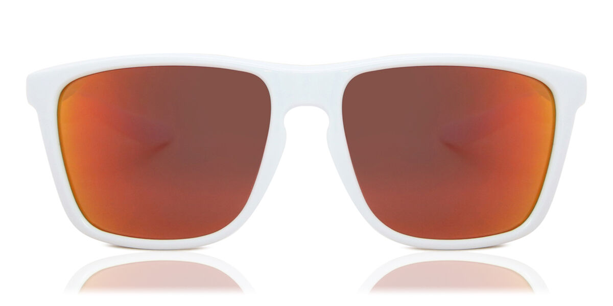Nike FORTUNE M FD1805 100, White frame, Red Mirror lenses