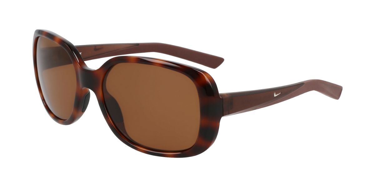 Nike AUDACIOUS S FD1883 220, Tortoiseshell frame, Brown lenses