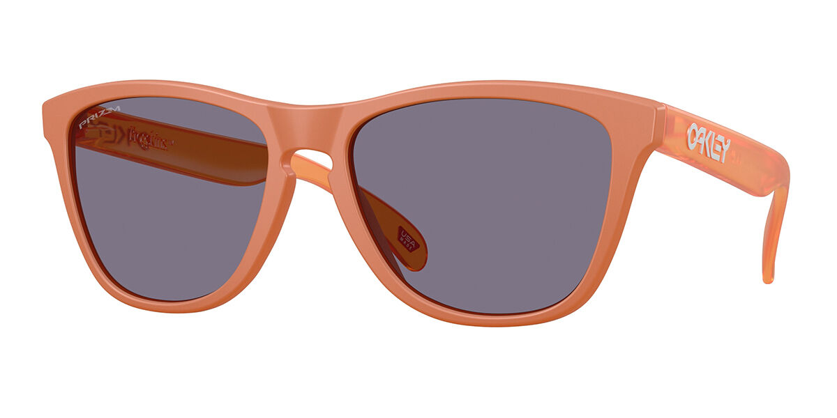 Oakley OO9245 FROGSKINS Asian Fit 9245E7 Men's Sunglasses Orange Size 54