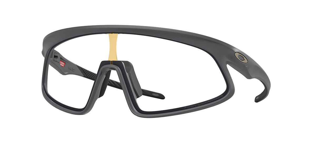 Oakley OO9524D RSLV 141 Asian Fit 952406 Men's Eyeglasses Grey Size 141 (Frame Only) - Blue Light Block Available