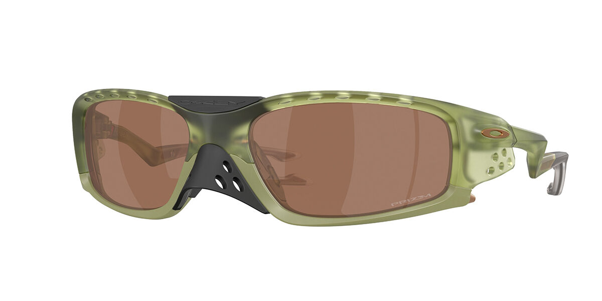 Oakley OO9529 PLANTARIS SQ 952904 Men's Sunglasses Green Size 61