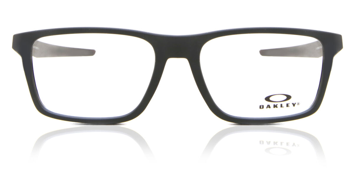 Oakley OX8164 PORT BOW 816401 Men's Eyeglasses Black Size 55 (Frame Only) - Blue Light Block Available