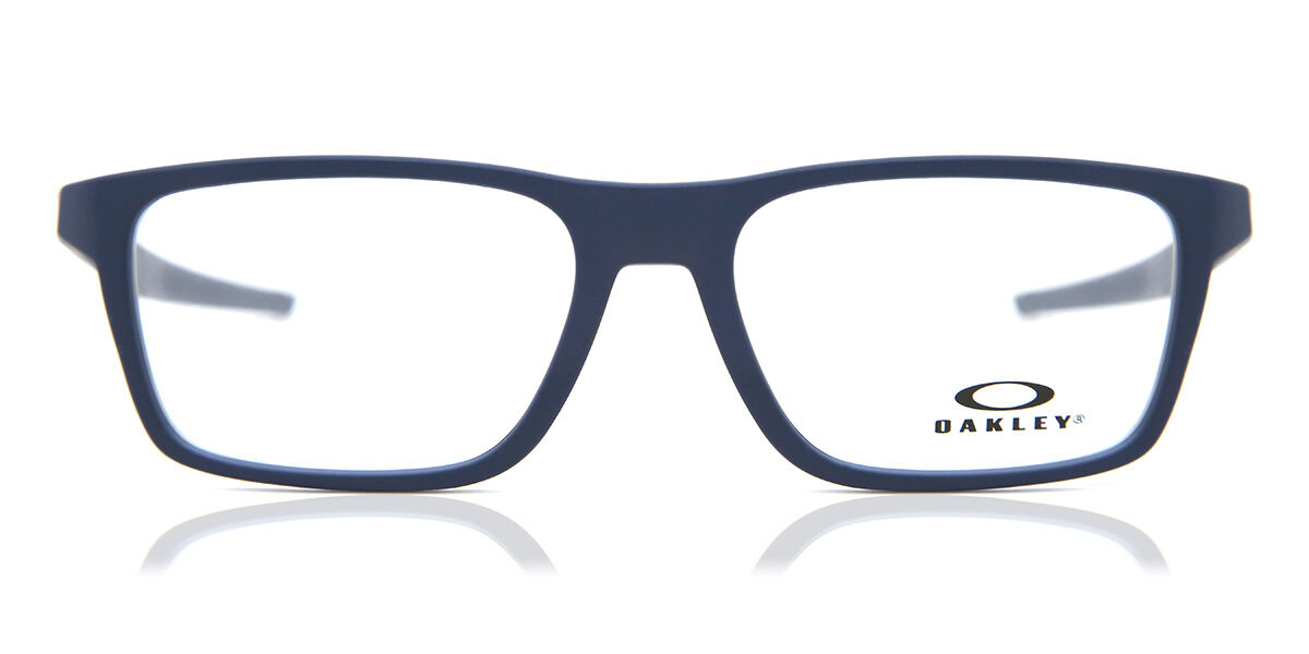 Oakley OX8164 PORT BOW 816403 Men's Eyeglasses Blue Size 53 (Frame Only) - Blue Light Block Available