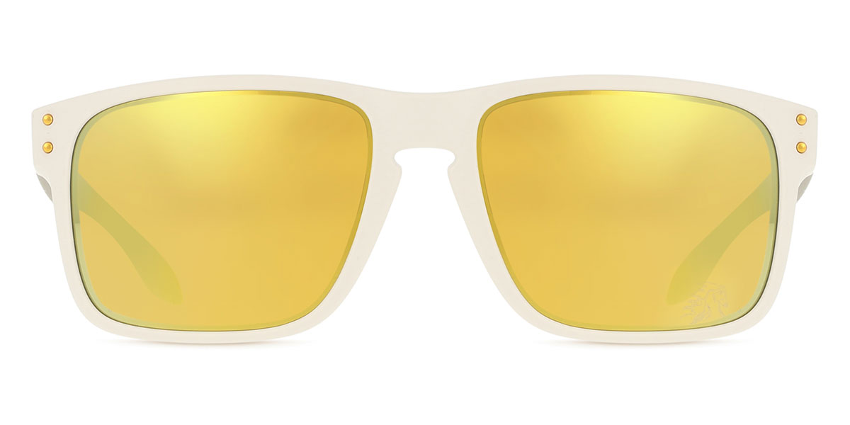 Oakley OO9244 HOLBROOK Asian Fit 924485, White frame, Prizm 24k Gold lenses