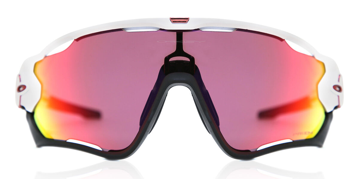 Oakley OO9290 JAWBREAKER 929005, White frame, Prizm Road/Red lenses