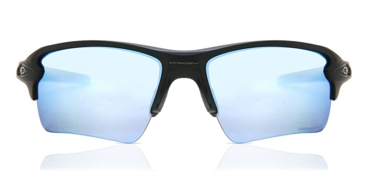 Oakley OO9188 FLAK 2.0 XL Polarized 918858, Black frame, Prizm™ Deep Water Blue lenses