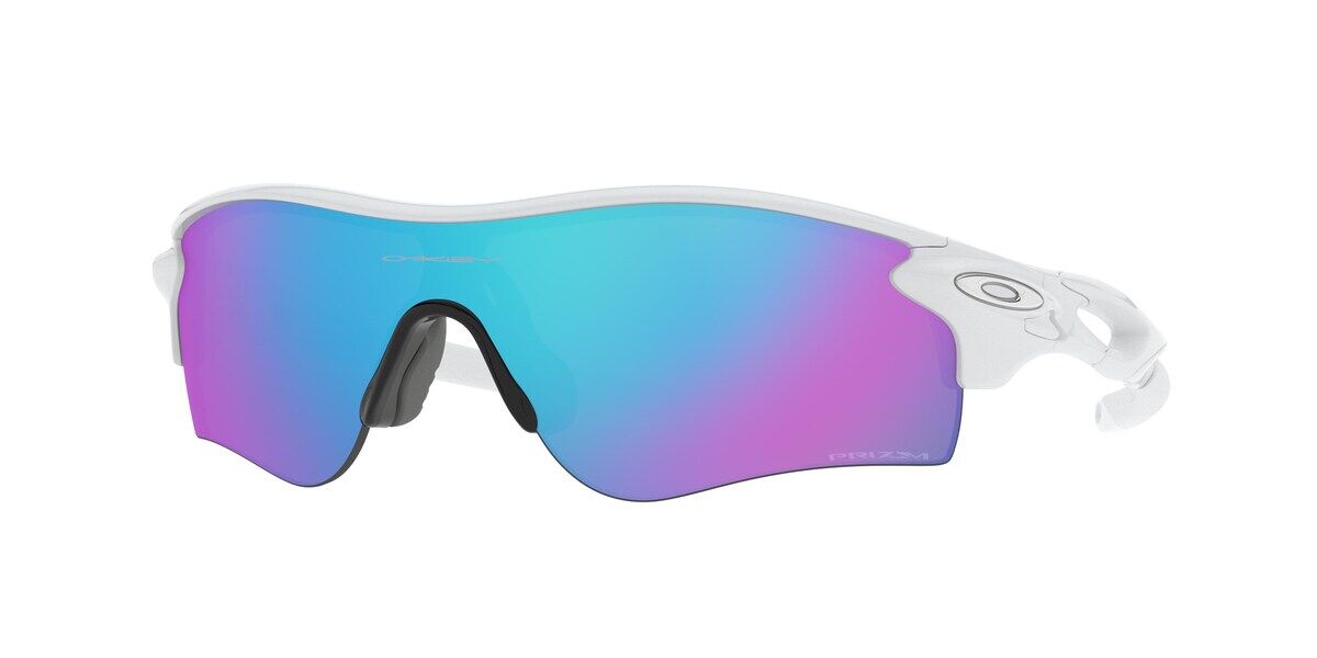 Oakley OO9206 RADARLOCK PATH Asian Fit 920668, White frame, Prizm Sapphire lenses