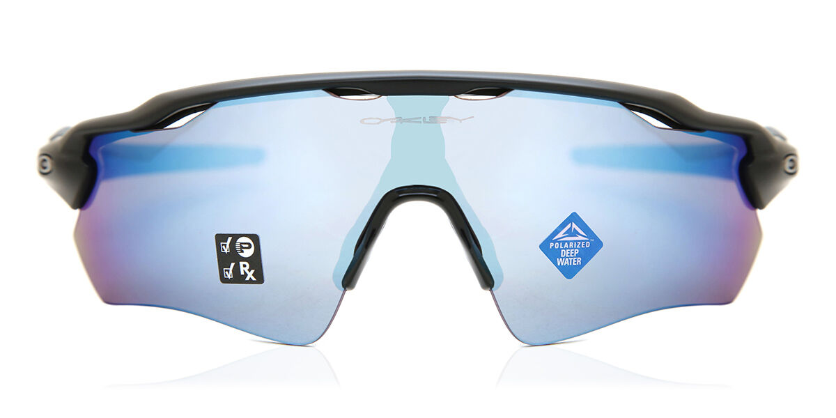 Oakley OO9208 RADAR EV PATH Polarized 920855, Black frame, Prizm Deep Water/Blue lenses