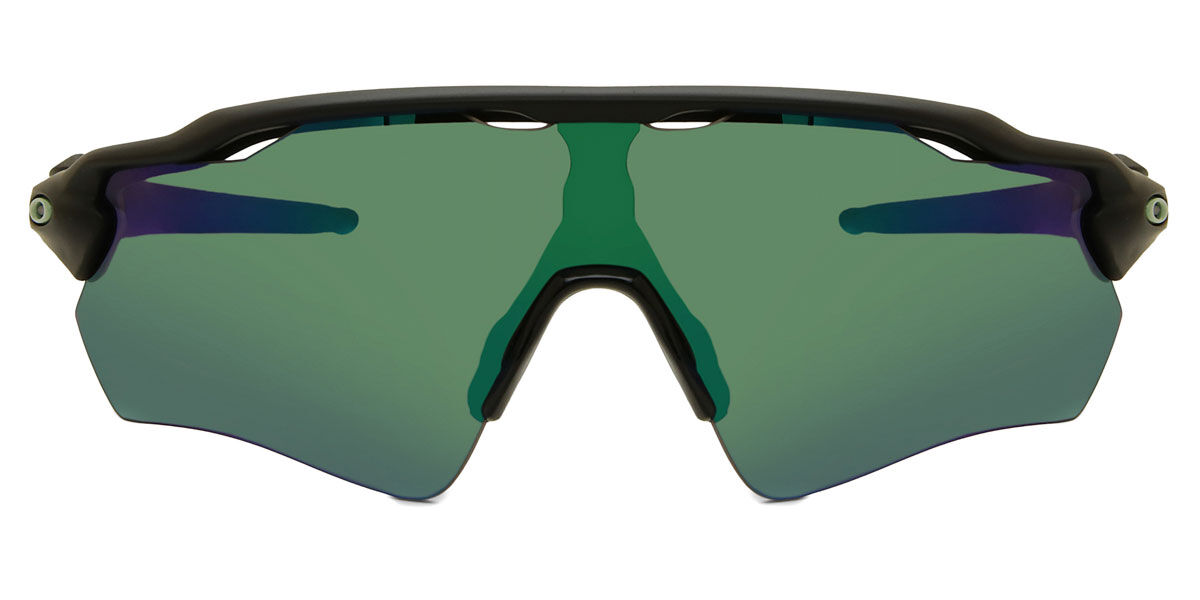 Oakley OO9208 RADAR EV PATH Polarized 9208F0, Black frame, PRIZM™ Jade Green Mirror lenses