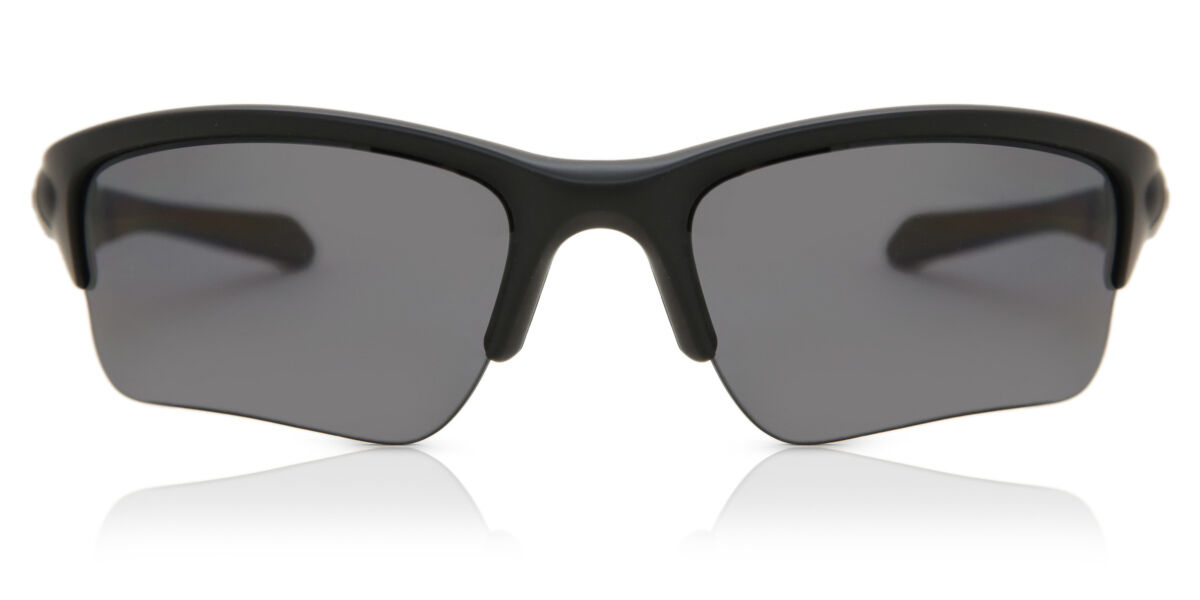 Oakley OO9200 QUARTER JACKET Polarized 920007, Black frame, Grey lenses