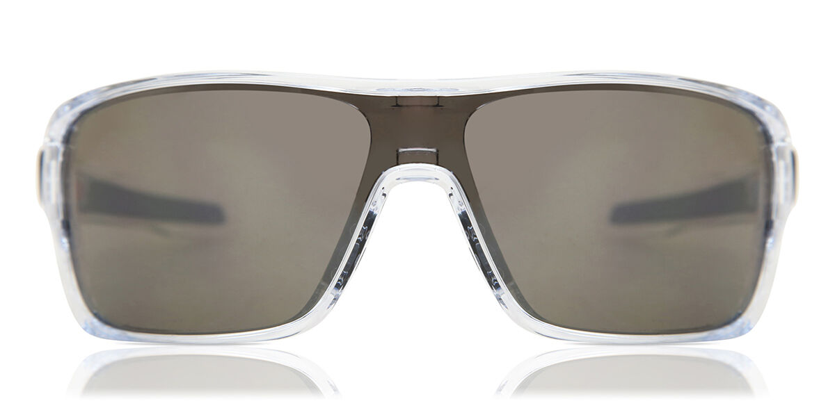 Oakley OO9307 TURBINE ROTOR Polarized 930716, Clear frame, Dark Grey lenses
