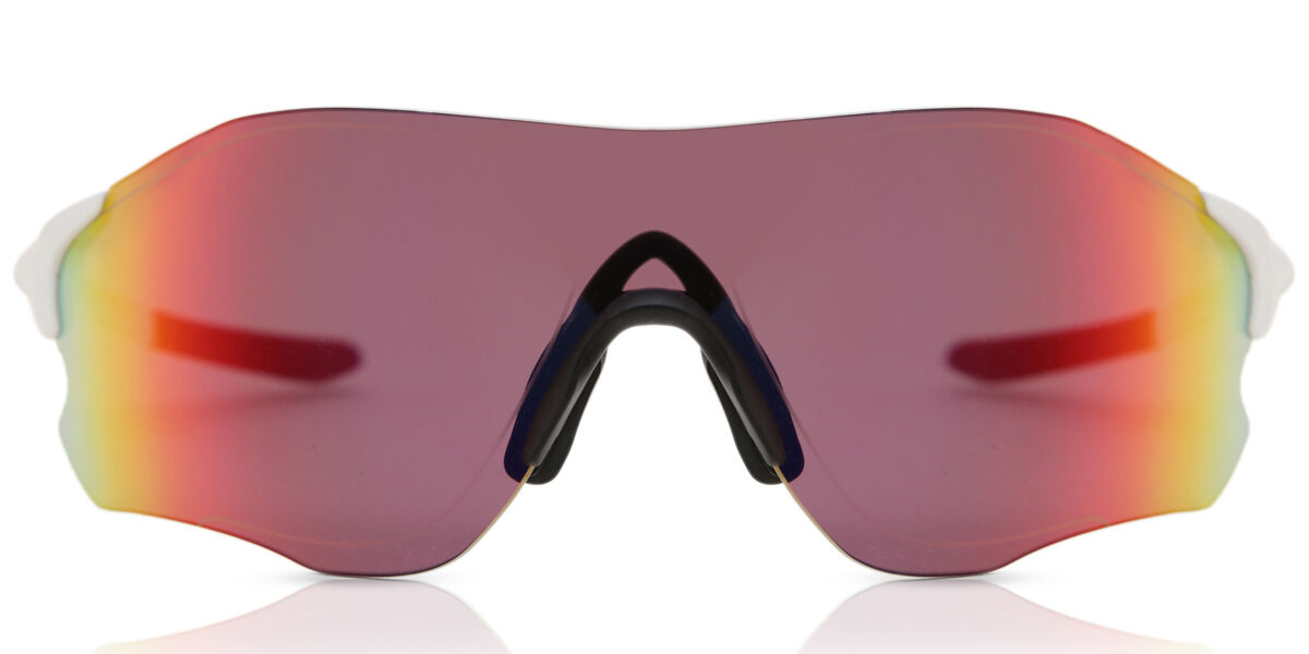 Oakley OO9313 EVZERO PATH Asian Fit 931304, White frame, Prizm Road/Red lenses