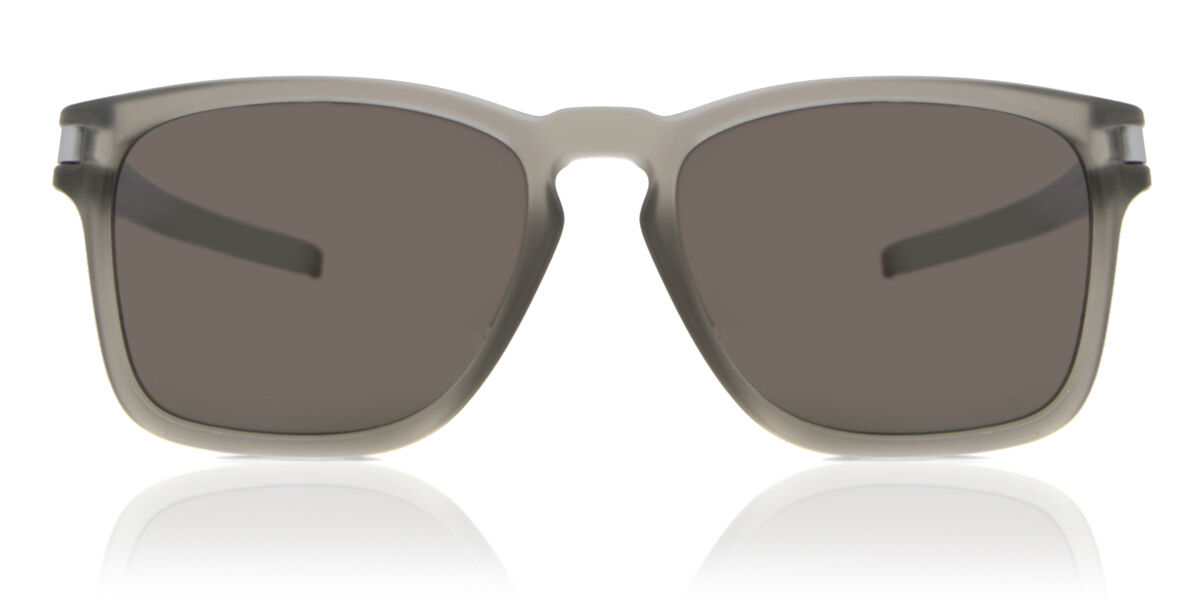Oakley OO9358 LATCH SQUARED Asian Fit 935814, Grey frame, Prizm™ Dark Grey lenses