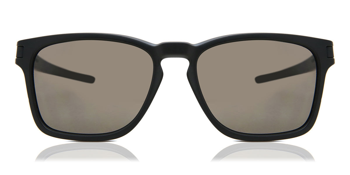 Oakley OO9358 LATCH SQUARED Asian Fit 935813, Black frame, Prizm™ Grey lenses