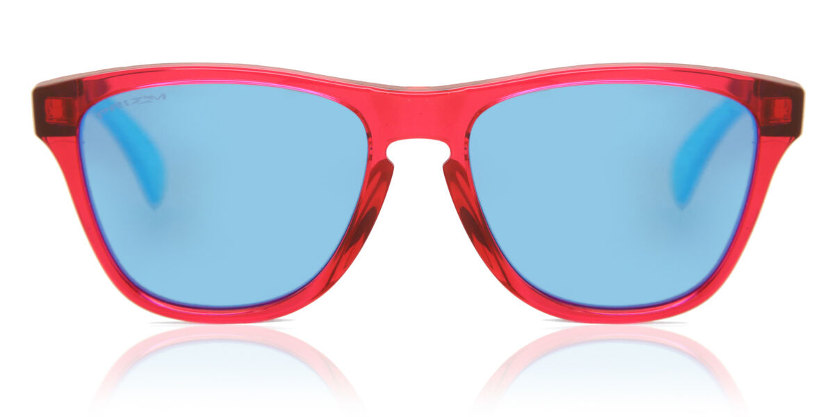 Oakley OJ9009 FROGSKINS XXS Kids 900904, Pink frame, Prizm™ Sapphire Blue Mirror lenses