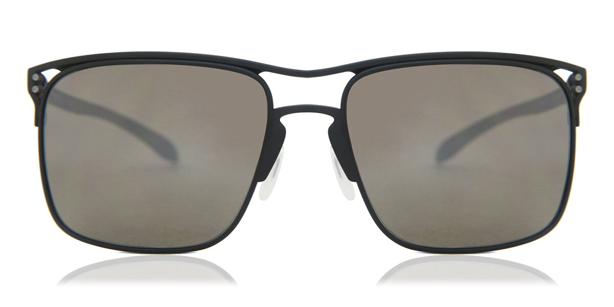 Oakley OO6048 HOLBROOK TI Polarized 604802, Black frame, Prizm™ Black Mirror lenses