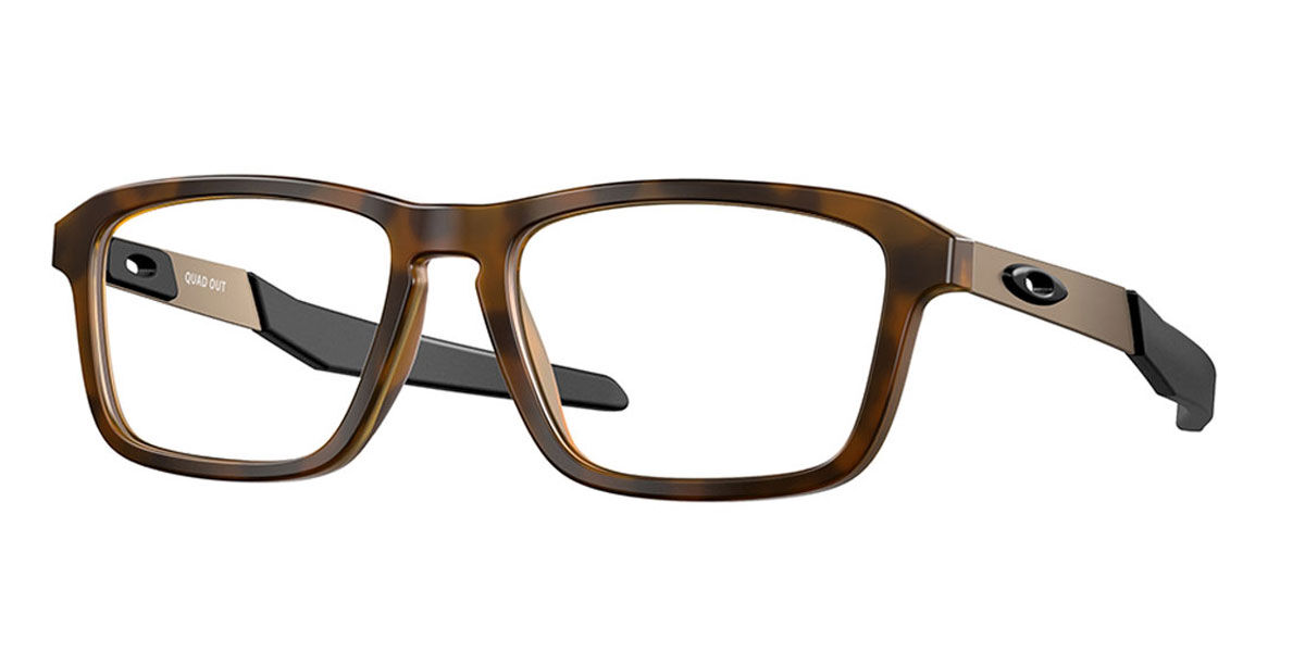 Oakley OY8023 QUAD OUT (Youth Fit) 802303, Tortoiseshell frame