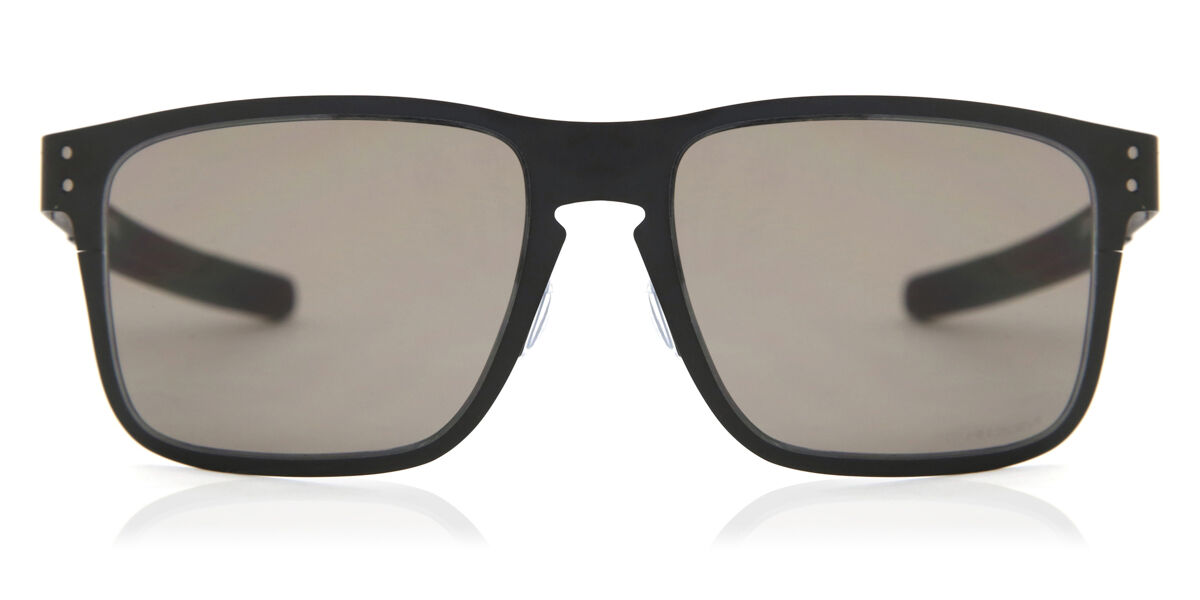 Oakley OO4123 HOLBROOK METAL 412311, Black frame, Prizm™ Grey lenses