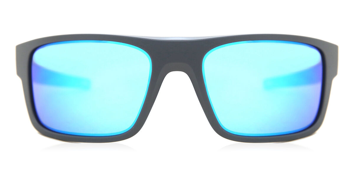 Oakley OO9367 DROP POINT Polarized 936706, Grey frame, Prizm™ Sapphire Blue Mirror lenses