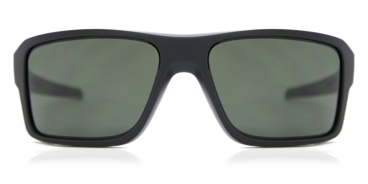 Oakley OO9380 DOUBLE EDGE 938001, Black frame, Dark Grey lenses