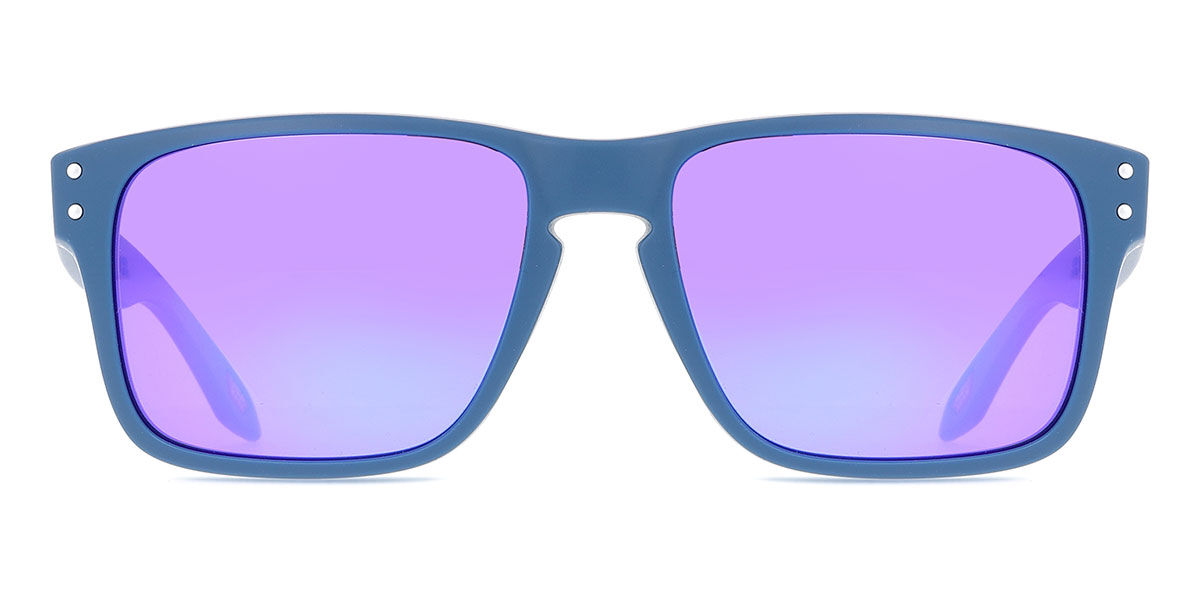 Oakley OJ9007 HOLBROOK XS (Youth Fit) 900721, Blue frame, Prizm™ Violet Mirror lenses