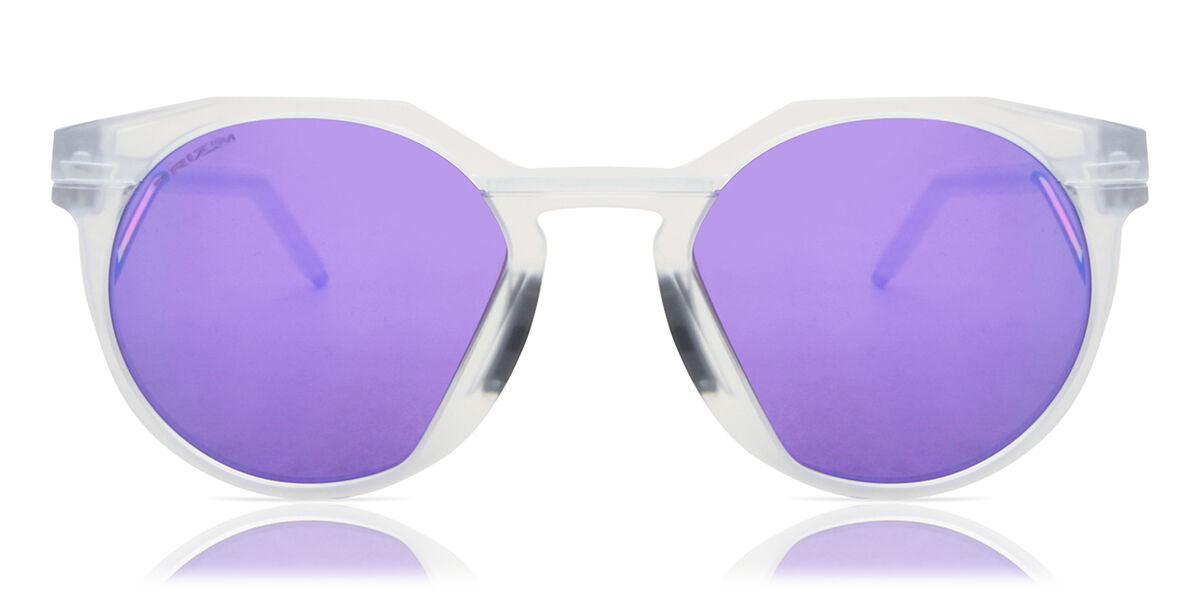 Oakley OO9279 HSTN METAL 927902, Clear frame, Prizm™ Violet Mirror lenses