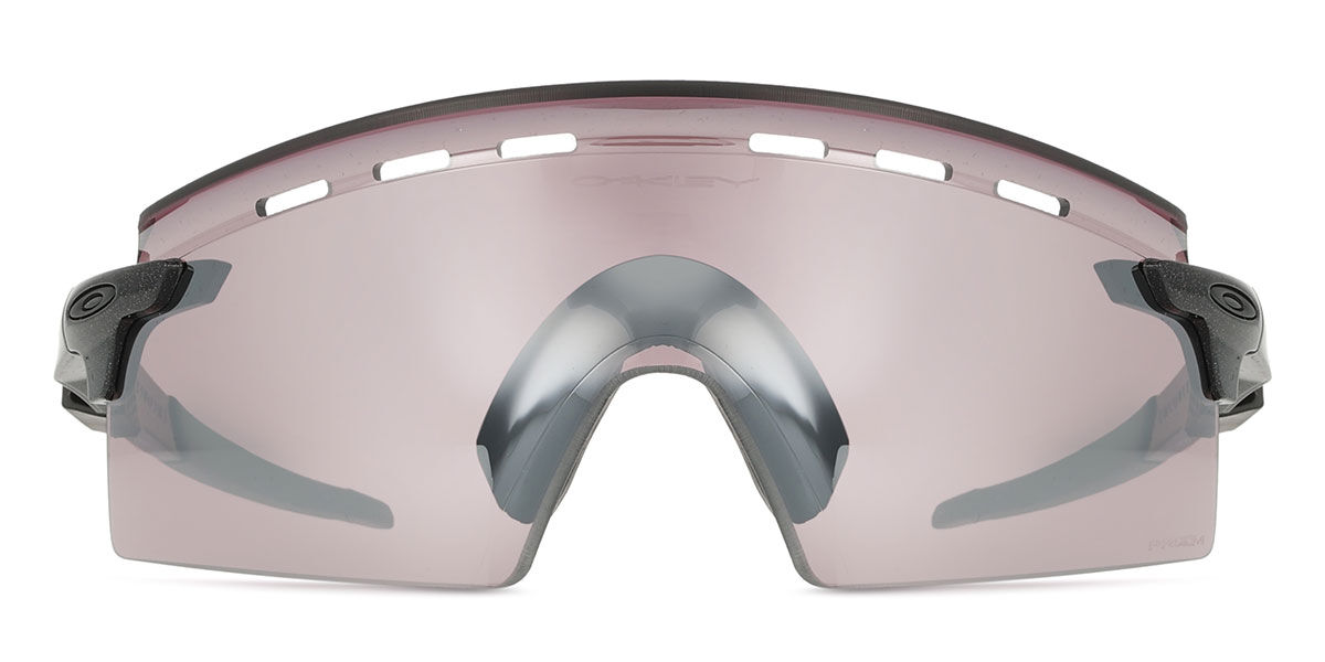 Oakley OO9235 ENCODER STRIKE VENTED 923511, Black frame, PRIZM™ Road Grey Mirror lenses