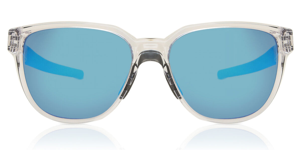 Oakley OO9250 ACTUATOR Polarized 925014, Clear frame, Prizm™ Sapphire Blue Mirror lenses