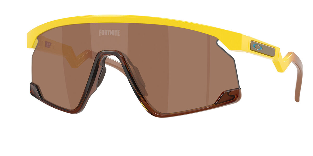Oakley OO9280 BXTR 928021, Yellow frame, Prizm Tungsten Brown Mirror lenses