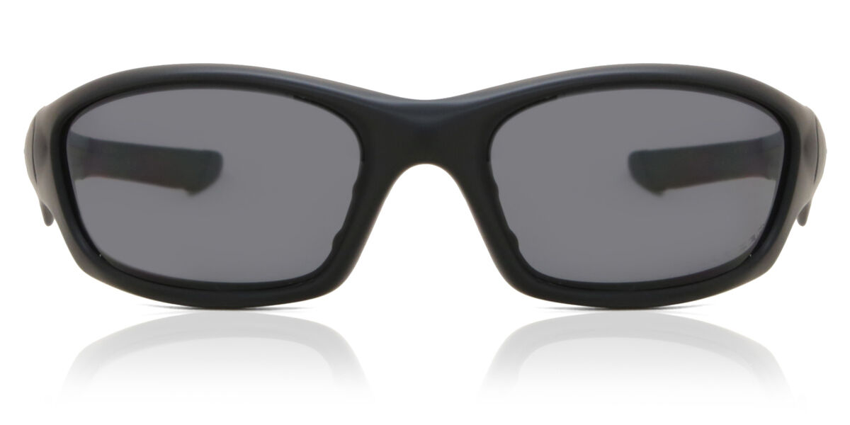 Oakley OO9039 STRAIGHT JACKET Polarized 11-014, Black frame, Grey lenses