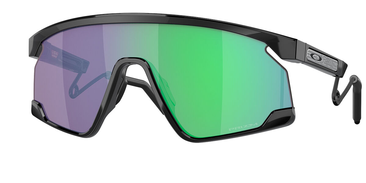 Oakley OO9237 BXTR METAL 923707, Black frame, Prizm Jade lenses