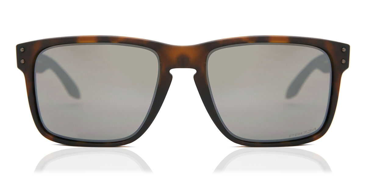Oakley OO9417 HOLBROOK XL 941702, Tortoiseshell frame, Prizm™ Black Mirror lenses