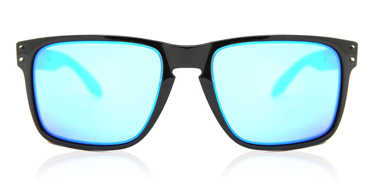 Oakley OO9417 HOLBROOK XL 941703, Black frame, Prizm™ Sapphire Blue Mirror lenses