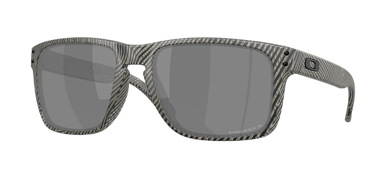 Oakley OO9417 HOLBROOK XL Polarized 941750, Grey frame, Prizm Black Mirror Polarized lenses
