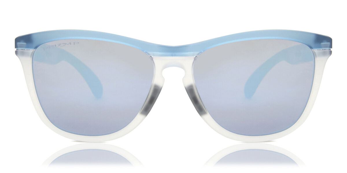 Oakley OO9284 FROGSKINS RANGE Polarized 928409, Blue frame, Prizm™ Deep Water Blue Mirror lenses