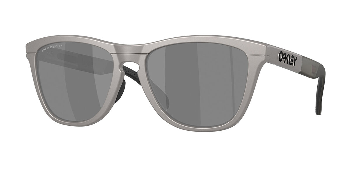 Oakley OO9284 FROGSKINS RANGE Polarized 928423, Grey frame, Prizm Black Mirror Polarized lenses