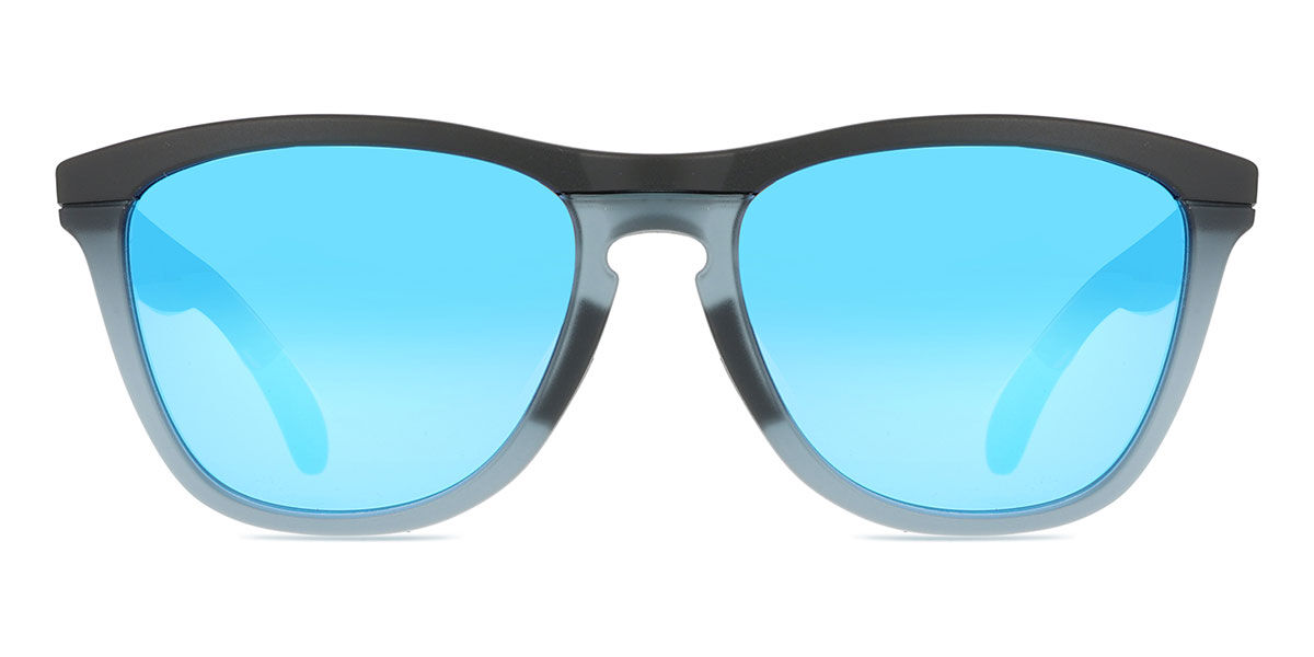 Oakley OO9284 FROGSKINS RANGE 928419, Black frame, Prizm Sapphire Mirror lenses