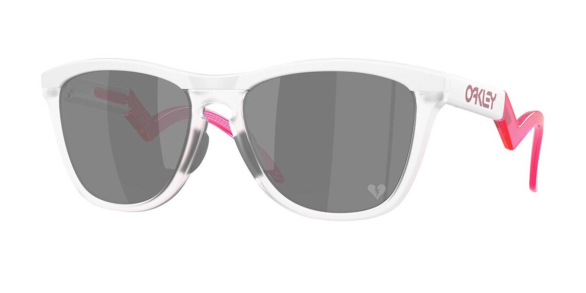 Oakley OO9289 FROGSKINS HYBRID 928910, White frame, Prizm Black Mirror lenses