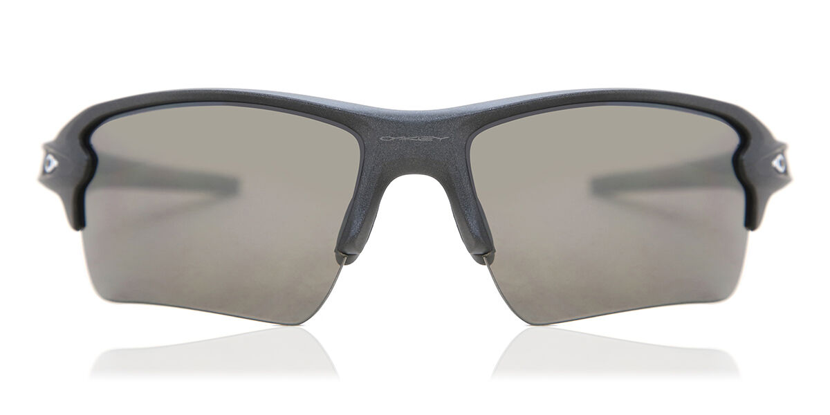 Oakley OO9188 FLAK 2.0 XL Polarized 9188F8, Grey frame, Prizm™ Black Mirror lenses