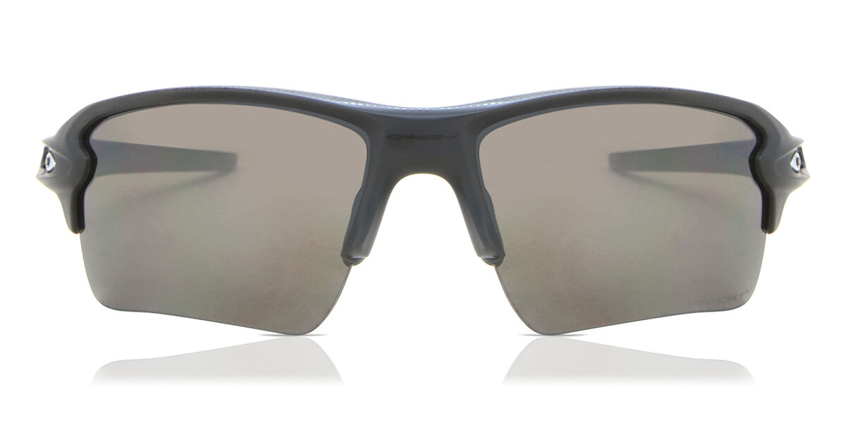 Oakley OO9188 FLAK 2.0 XL Polarized 9188H3, Grey frame, Prizm™ Black Mirror lenses