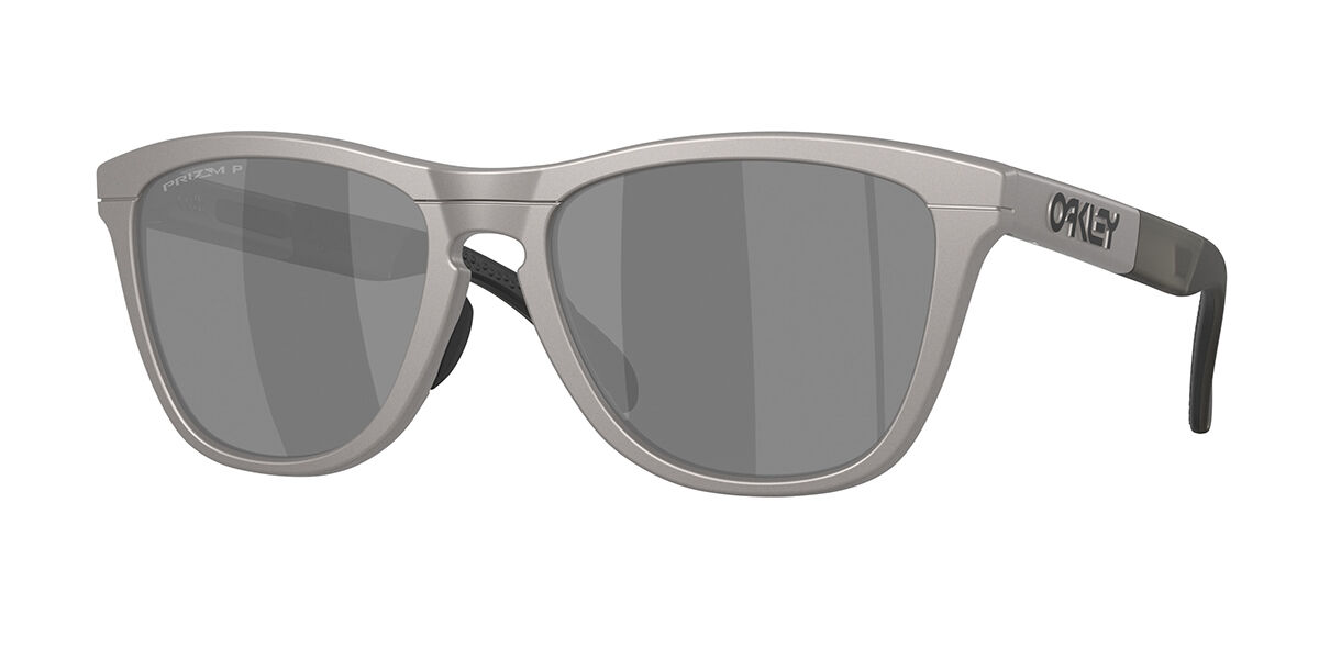 Oakley OO9284A FROGSKINS RANGE Asian Fit Polarized 928415, Grey frame, Prizm™ Black Mirror Polarized lenses