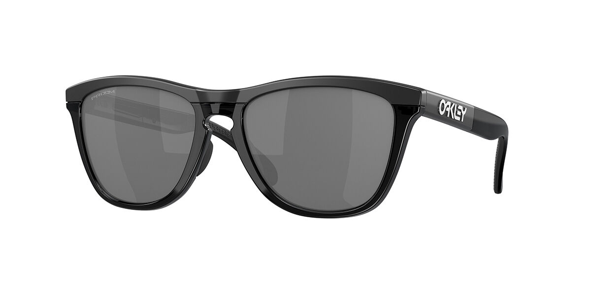 Oakley OO9284A FROGSKINS RANGE Asian Fit 928408, Black frame, Prizm™ Black Mirror lenses