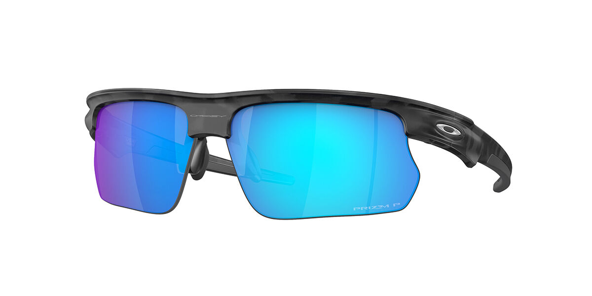 Oakley OO9400 BISPHAERA Polarized 940005, Grey frame, Prizm™ Sapphire Blue Mirror lenses