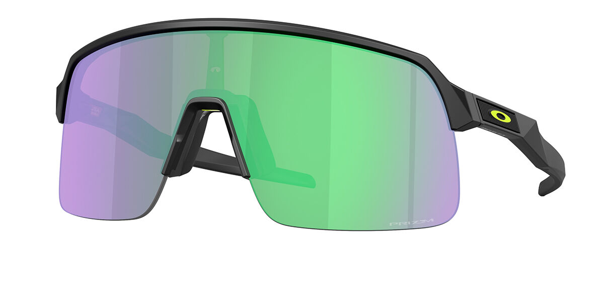 Oakley OO9463A SUTRO LITE Asian Fit 946334, Black frame, Prizm™ Road Jade Green Mirror lenses