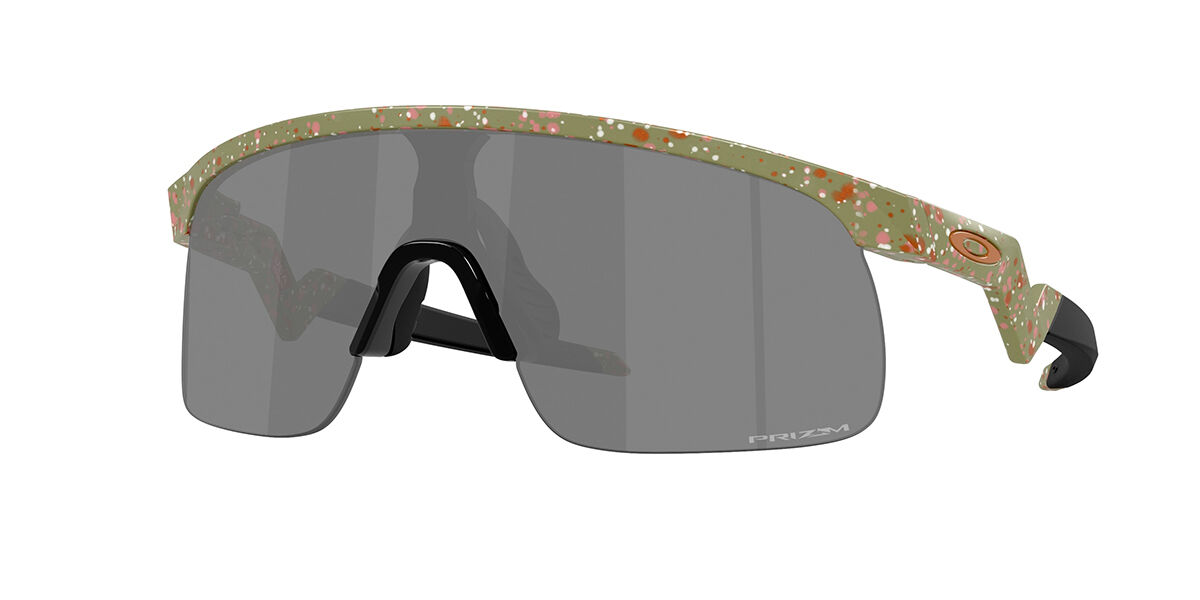 Oakley OJ9010 RESISTOR Kids 901032, Green frame, Prizm Black Mirror lenses