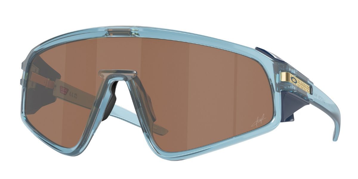 Oakley OO9404 LATCH PANEL 940408, Blue frame, Prizm Tungsten lenses